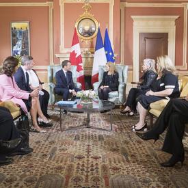 Meeting with the President of the French Republic