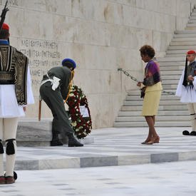 STATE VISIT TO THE HELLENIC REPUBLIC - Wreath-Laying Ceremony in Athens