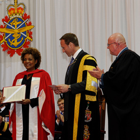 Doctorat honorifique du Collège militaire royal du Canada