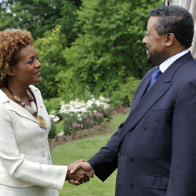 Luncheon with African Leaders at G8
