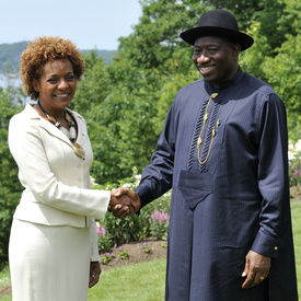 Luncheon with African Leaders at G8