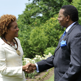 Luncheon with African Leaders at G8