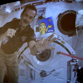 En direct de l’espace avec l’astronaute canadien Chris Hadfield