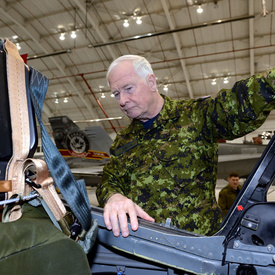 Visite à la 4e Escadre de Cold Lake