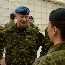 Visite à la 4e Escadre de Cold Lake