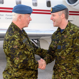 Visite à la 4e Escadre de Cold Lake