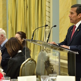 Visite du président de la République du Pérou au Canada