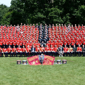 Revue annuelle de la Garde de cérémonie de 2014