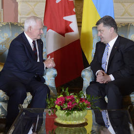 Visite de courtoisie du président de l'Ukraine