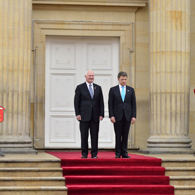 Visite d'État en Colombie - Jour 1