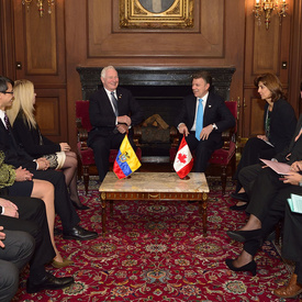 Visite d'État en Colombie - Jour 1