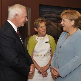 Courtesy Call by the Chancellor of the Federal Republic of Germany