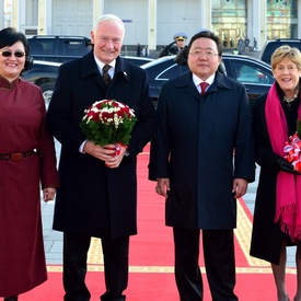 Visite d'État en Mongolie - Jour 1