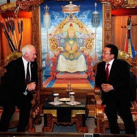 State Visit to Mongolia - Day 1