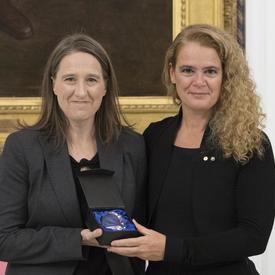 The Connection Award was given to Jennifer Llewellyn, of Dalhousie University, one of the world's leading experts on restorative justice.