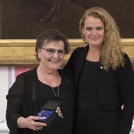 The Partnership Award was given to Carla Lipsig-Mummé, of York University, a pioneer in the area of labour, workplaces and mitigating the impacts of climate change.