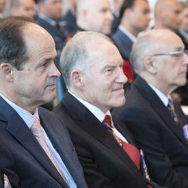 D'anciens chefs d'état-major de la Défense assistent à la cérémonie