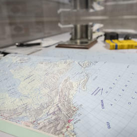 MAP book similar to an atlas used by astronauts in space to help them identify geographical locations from space.