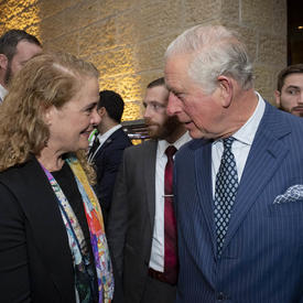  The Governor General and His Royal Highness The Prince of Wales are speaking at the Fifth World Holocaust Forum.