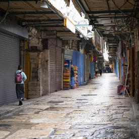 A photo of the Old City in Jerusalem. 