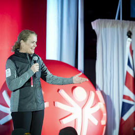 The Governor General delivers remarks at the Special Olympics Canada Winter Games Thunder Bay 2020 Opening Ceremony.