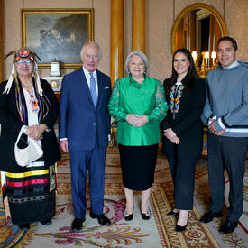 King Charles III receives Governor General Mary Simon and leaders of National Indigenous Organizations