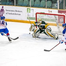 The Broncos faced the Melville Millionaires and won the game 6-3.