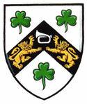 Differenced Arms for Robert Hugh O’Neil Roe, son of Peter Hugh O’Neil Roe