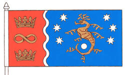 Drapeau de Donna Rae Barraclough Little