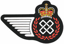 Badge of a Logistics Officer of the Royal Canadian Air Force Badge of a Logistics Officer of the Royal Canadian Air Force