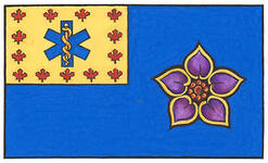 Flag of the Paramedic Chiefs of Canada (Nunavut)