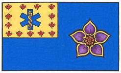 Drapeau des Chefs paramédics du Canada (Nunavut)