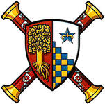 Armoiries d' Assunta Di Lorenzo en tant que chancelière d'armes