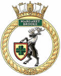Badge of HMCS Margaret Brooke