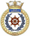 Badge of HMCS Max Bernays