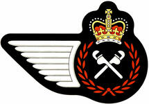 Badge of a Plumbing and Heating Technician of the Royal Canadian Air Force
