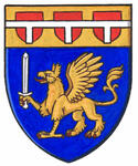 Differenced Arms for Alexa Kennedy Thobo-Carlsen, child of Paul Munro Thobo-Carlsen