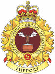 Badge of the 5th Canadian Division Support Group Badge of the 5th Canadian Division Support Group