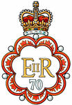Canadian Emblem of The Platinum Jubilee of Queen Elizabeth II