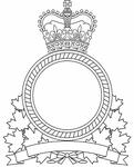 Encadrement d'insigne pour les commandements des Forces armées canadiennes