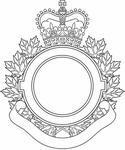 Encadrement d'insigne pour les dépôts des Forces armées canadiennes