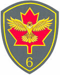 Écusson de formation de la 6e Brigade d’appui au combat du Canada