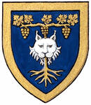Differenced Arms for Marianne Vigneault, child of Mathieu Roland Joseph Vigneault