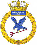 Insigne du NCSM Robert Hampton Gray