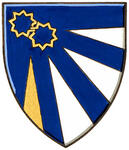 Armoiries brisées de Nava Pari Taylor Anvari, enfant de Mehran Anvari