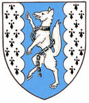 Armoiries brisées de Laila Lori-Ann Free, enfant de Jesse Daniel Free