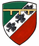 Armoiries brisées d’Amelia Jane Adair Smith, enfant d’Andrew Mark Lewis Smith