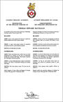 Armoiries de Thomas Edward McColgan Armoiries de Thomas Edward McColgan