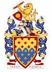 Differenced Arms for Marie Jeanne Annick Amyot, daughter of Léopold Henri Amyot