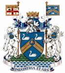 Arms of The Corporation of the City of Stratford Arms of The Corporation of the City of Stratford